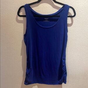 Motherhood Maternity Blue Tank Top